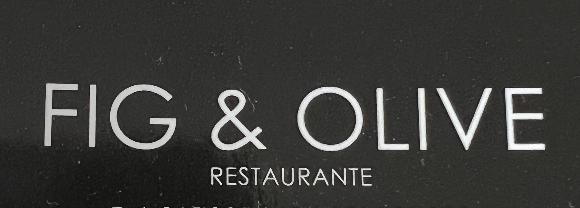 Du visar för närvarande Fig & Olive