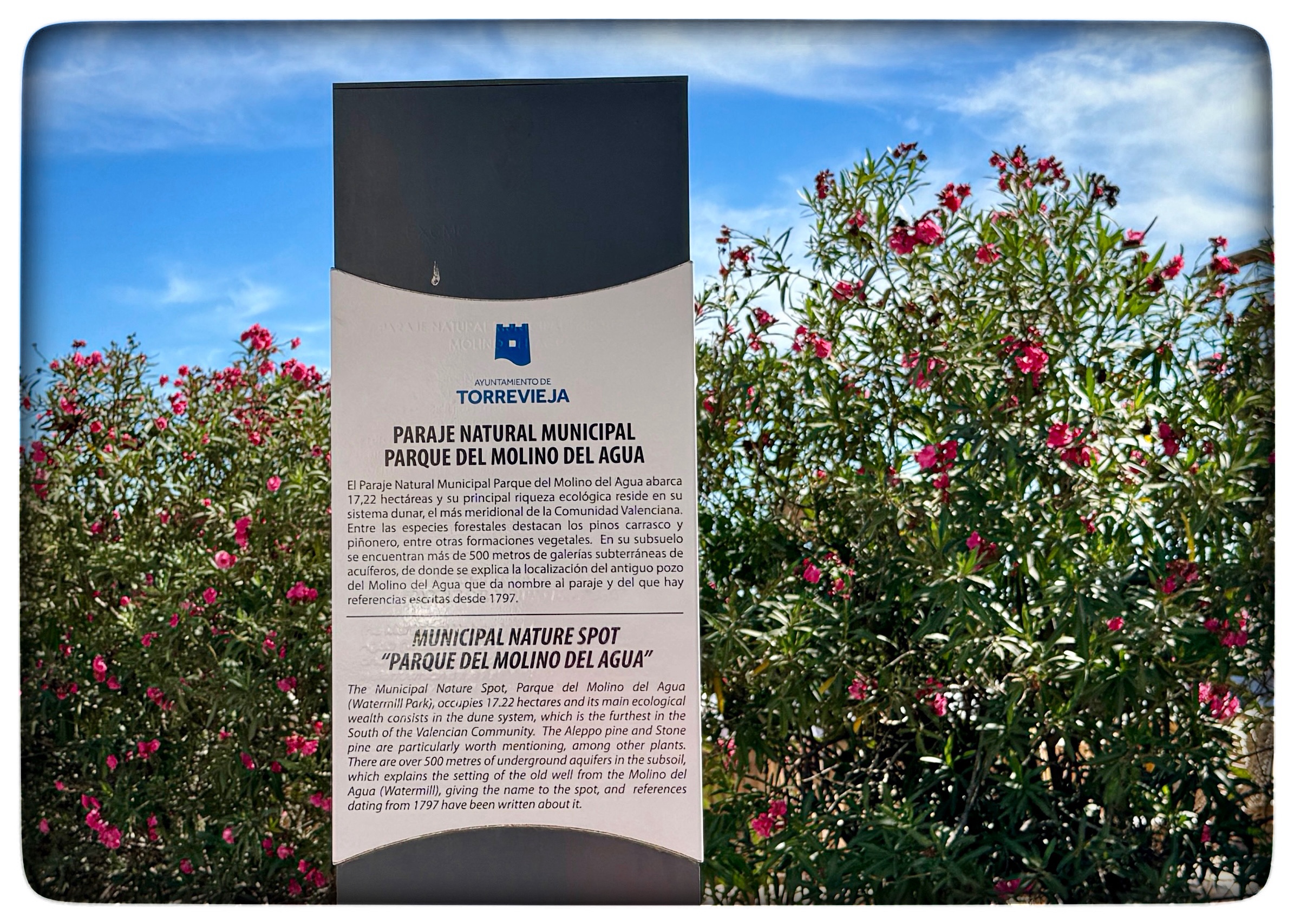 Du visar för närvarande Parque del Molino del Agua