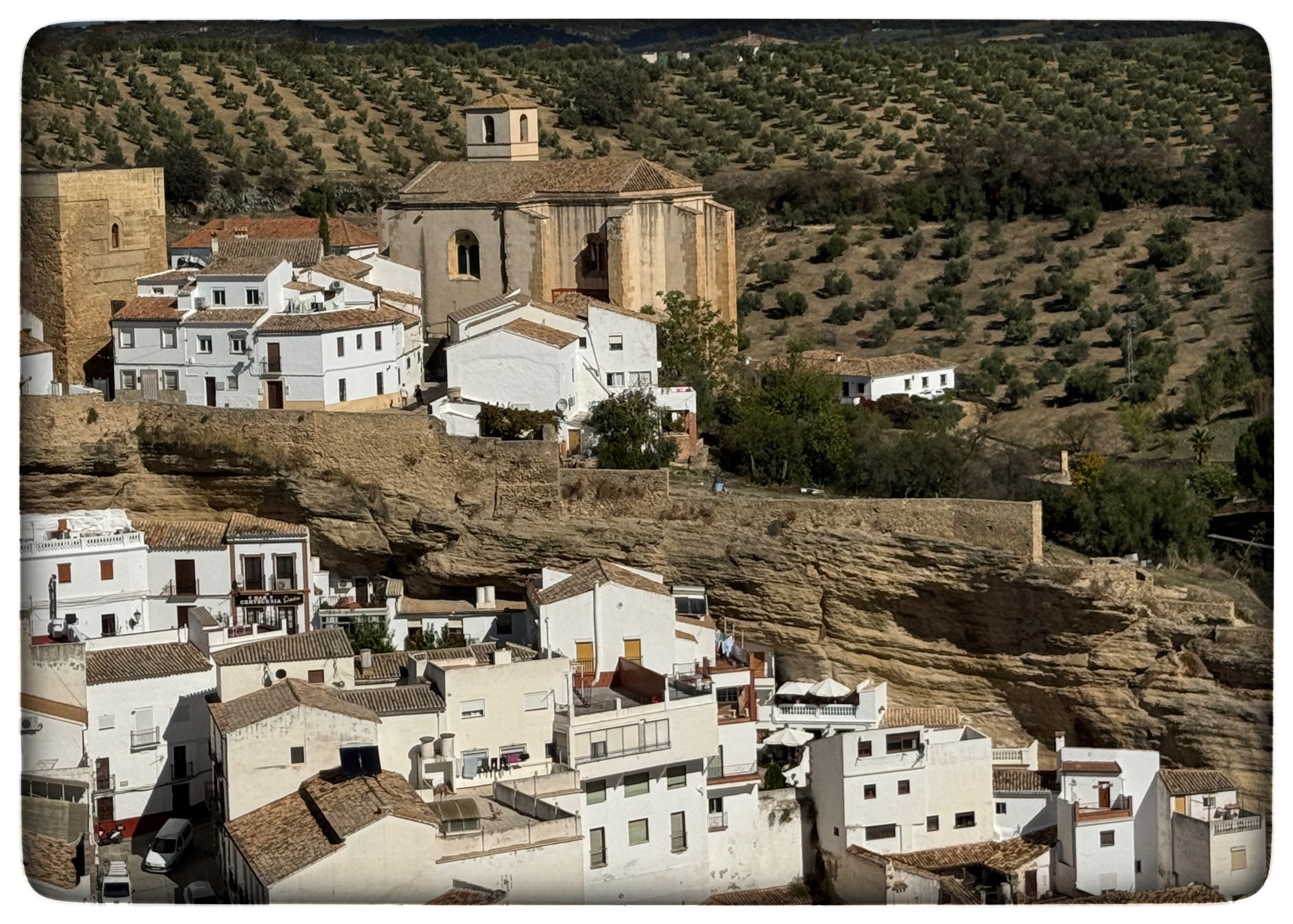 Du visar för närvarande Setenil de las Bodegas